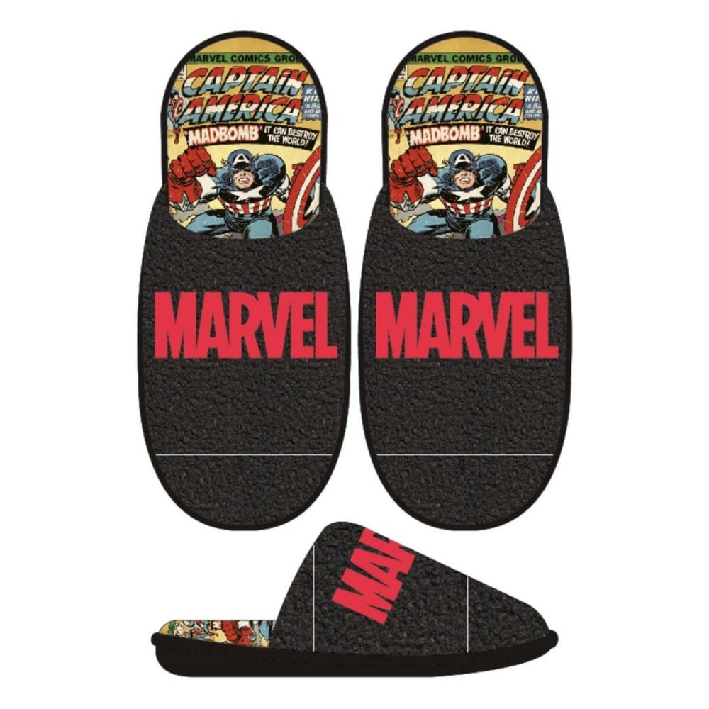 Chaussons Marvel Noir