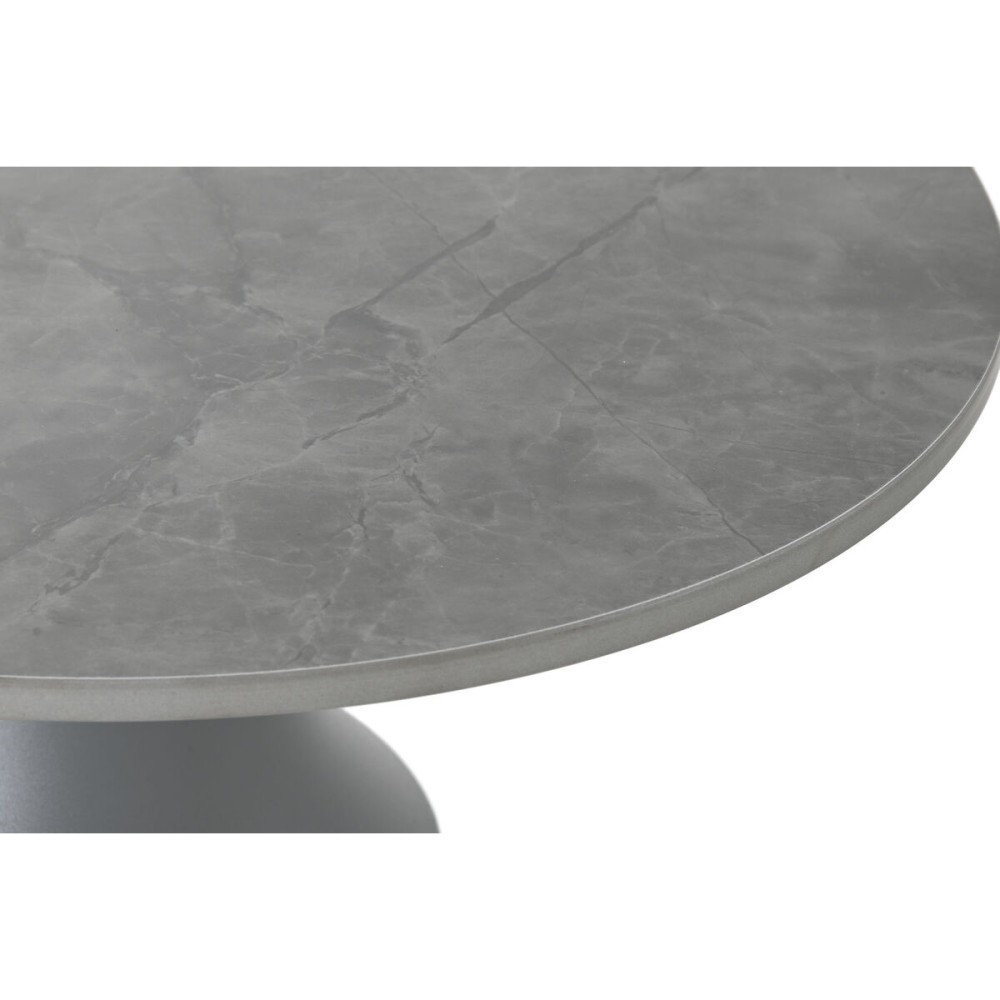 Console Home ESPRIT Grey Metal Ceramic 70 x 70 x 43 cm 70 x 70 x 1 cm