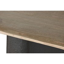 Dining Table Home ESPRIT Natural Dark brown Fir 200 x 90 x 75 cm