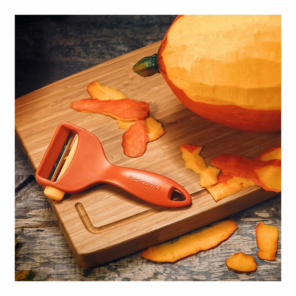 Peeler Tescoma Presto Orange Stainless steel Pumpkin