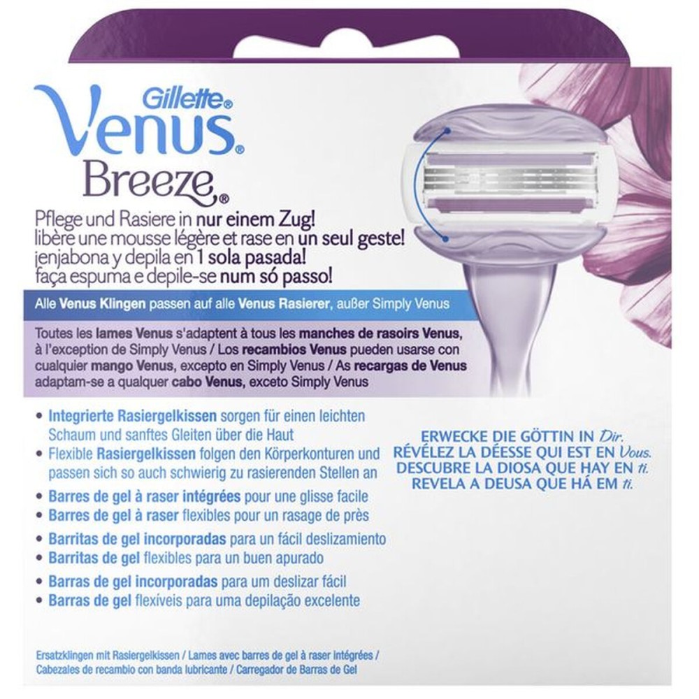 Remplacement de Lame de Rasoir Gillette VENUS