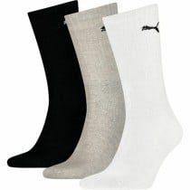 Sports Socks Puma Crew Black Unisex (3 pcs)