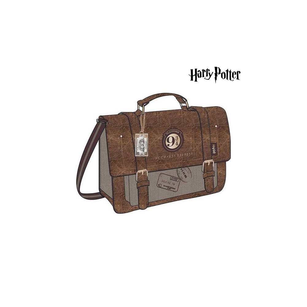 Sac à Bandoulière Harry Potter Marron