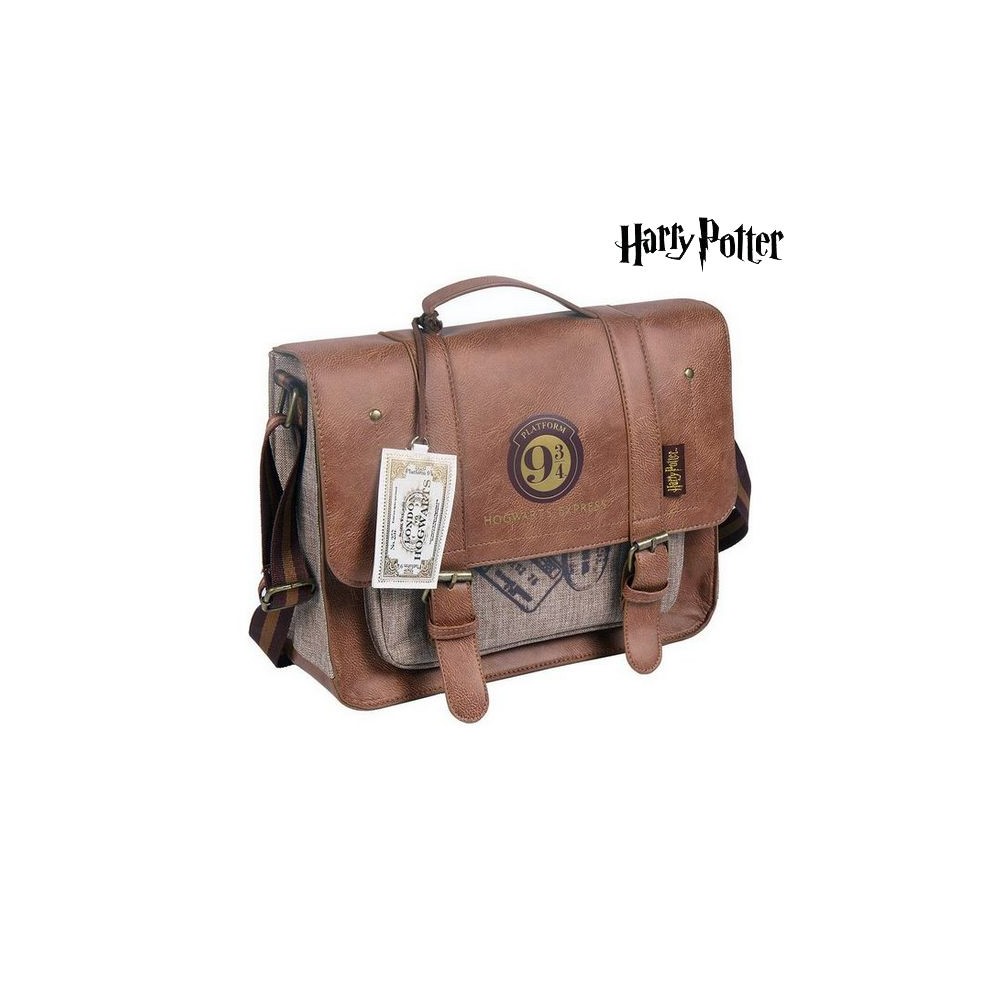 Sac à Bandoulière Harry Potter Marron