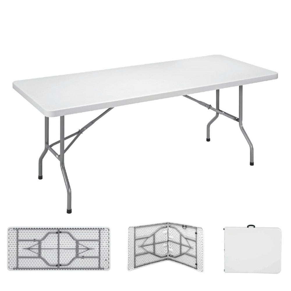 Folding Table EDM 75130 White