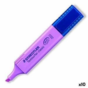 Fluorescent Marker Staedtler Textsurfer Classic Violet Lilac 10 Pieces (10 Units)