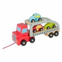 Truck Carrier and Cars Woomax 5 Pieces 4 Units 29,5 x 12 x 8,5 cm