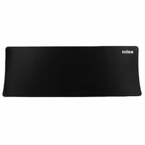 Tapis de Souris Nilox Alfombrilla extra-grande negra de Nilox Noir