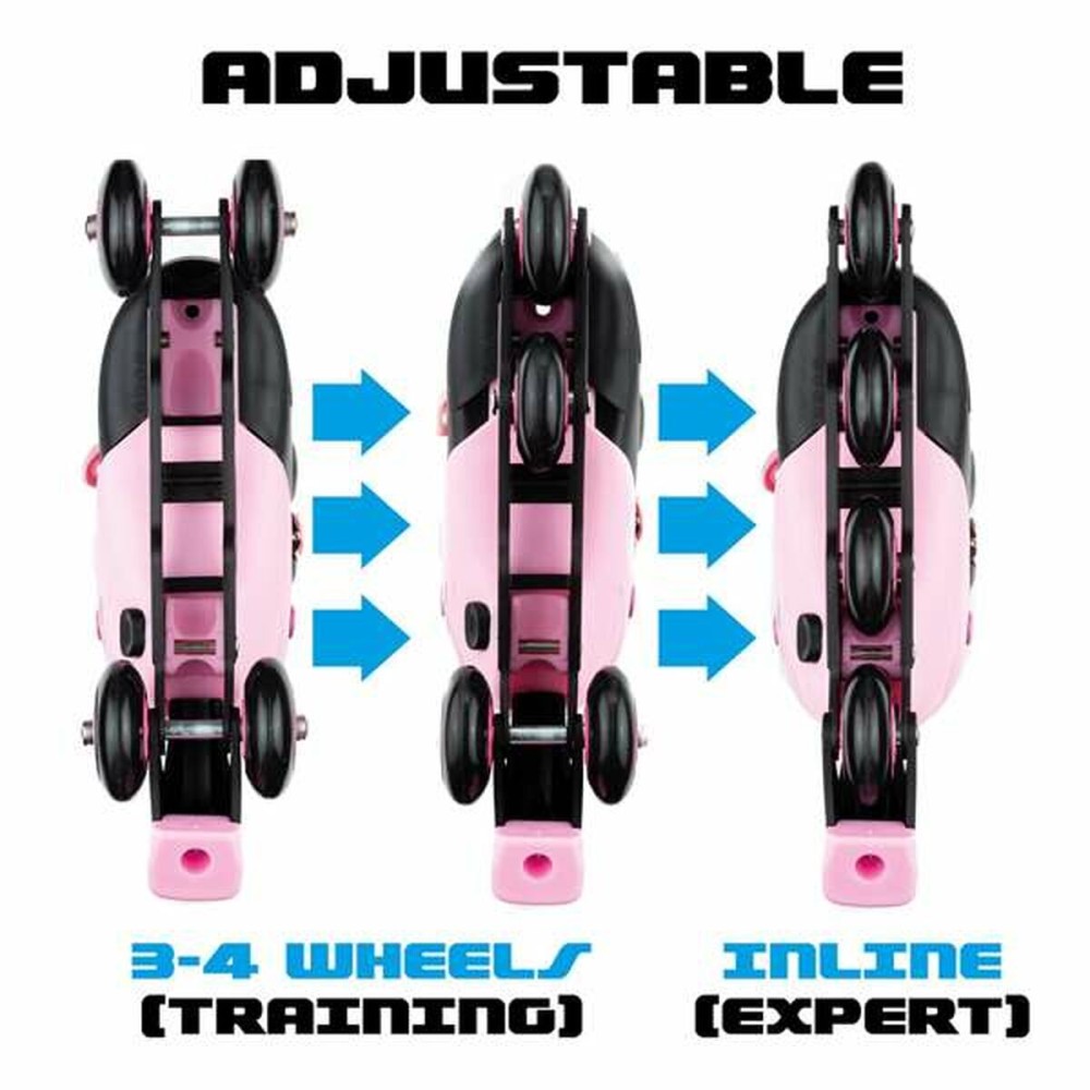 Inline Skates Moltó Pink Adjustable 35-38