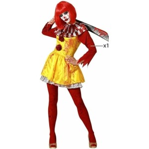 Costume for Adults Bloody Clown Lady