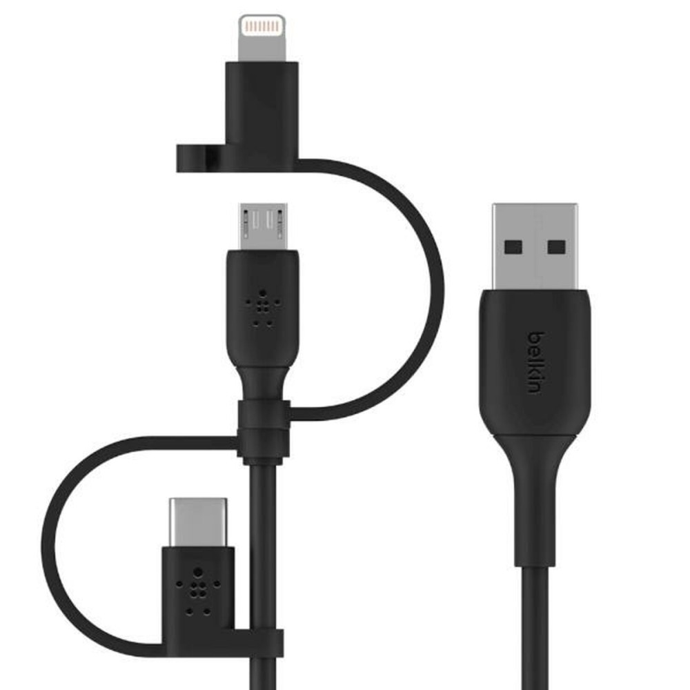 Câble USB Belkin CAC001BT1MBK Noir 1 m