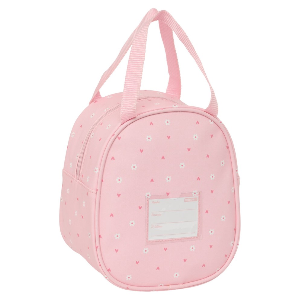 Sac glacière goûter Safta Lapin Rose 19 x 22 x 14 cm