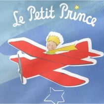 Protection du berceau HappyFriday Le Petit Prince Son avion Multicouleur 210 x 40 cm