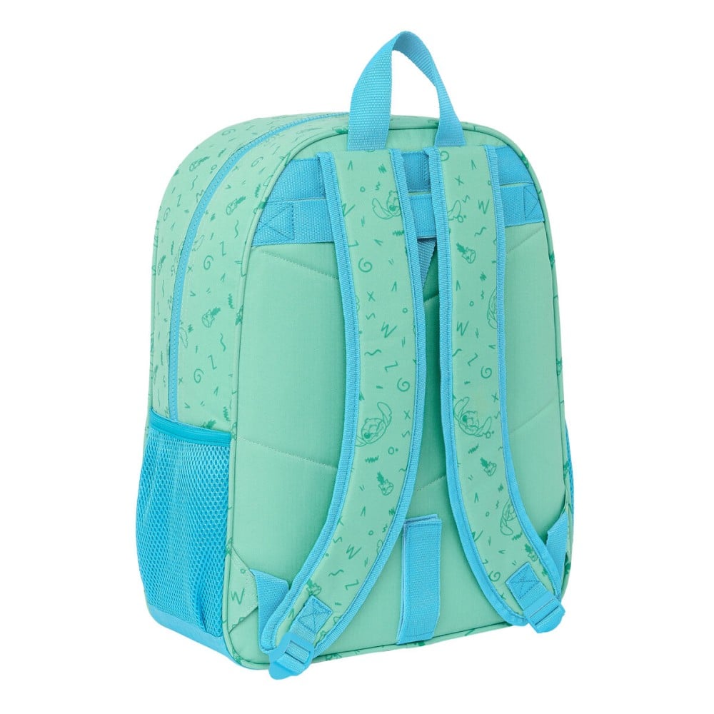 Cartable Lilo & Stitch Aloha Turquoise 33 x 42 x 14 cm