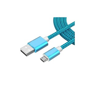 Câble USB vers micro USB Wirboo Bleu 2,5 m