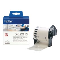 Bande continue de papier thermique Brother DK22113 Transparent