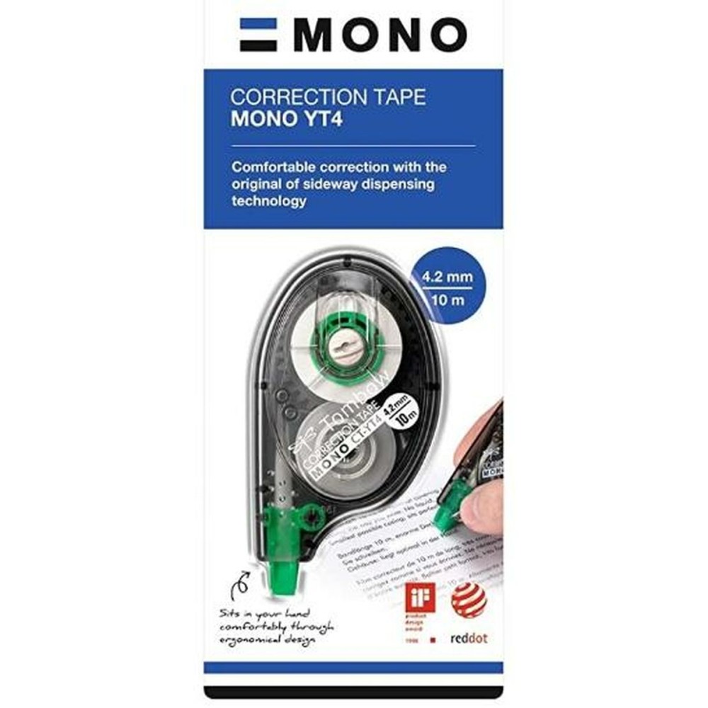 roller correcteur Tombow Mono 4,2 mm x 10 m (12 Unités)