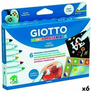 Marker-Set Giotto Bunt 6 Stücke (6 Stück)