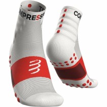 Chaussettes de Sport Compressport Training Blanc