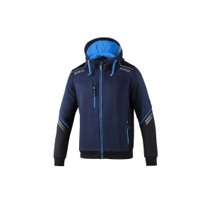 Men’s Hoodie Sparco TW Blue Navy Blue