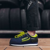 Rennstiefel Sparco GYMKHANA DANI Gelb Blau Marineblau