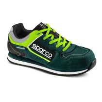 Racing Ankle Boots Sparco GYMKHANA SEB Yellow Green