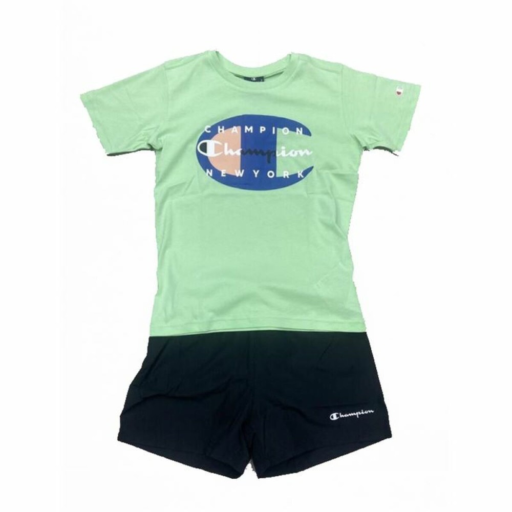 Sportset für Kinder Champion Essentials Zitronengrün