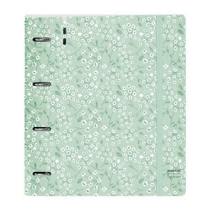 Ringbuch Safta Light green flowers