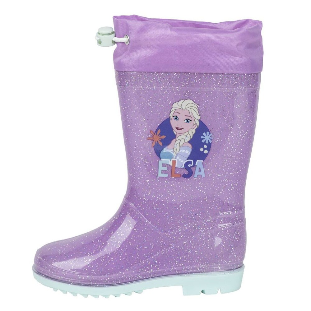 Kinder Gummistiefel Frozen Lila