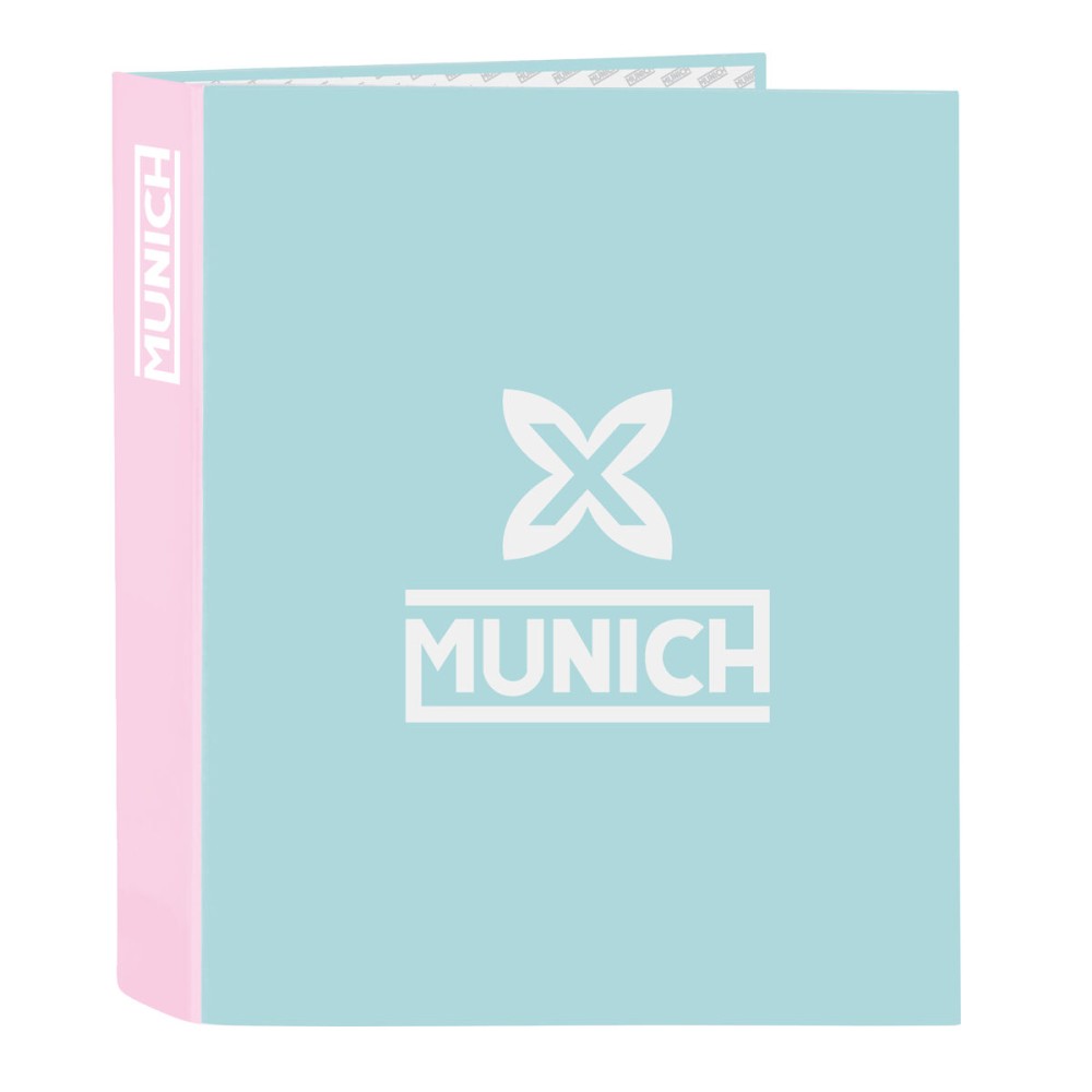 Ring binder Munich Heaven Sky blue A4 27 x 33 x 6 cm