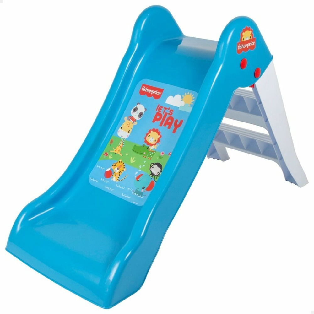 Toboggan Fisher Price Bleu Enfant 100 x 26,5 x 49,5 cm