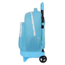 Cartable Benetton Spring Bleu ciel 33 x 45 x 22 cm