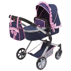 Doll Stroller Reig Combi 62 cm 82 x 79 x 38,5 cm Navy Blue