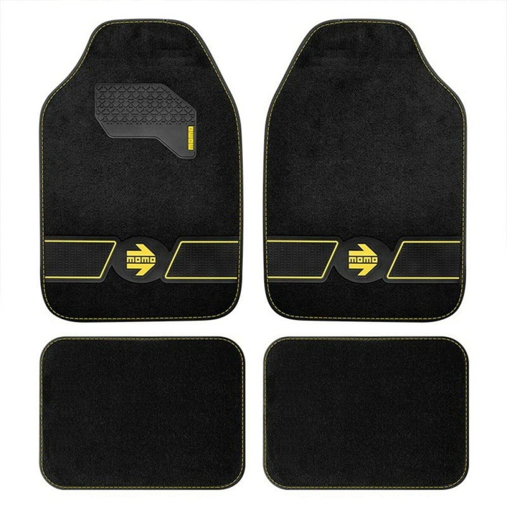 Car Floor Mat Set MOMO MOMLCM4FUBY Universal 4 Pieces