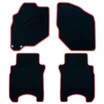 Car Floor Mat Set OCC Motorsport OCCHN0022RD Red 5 Pieces