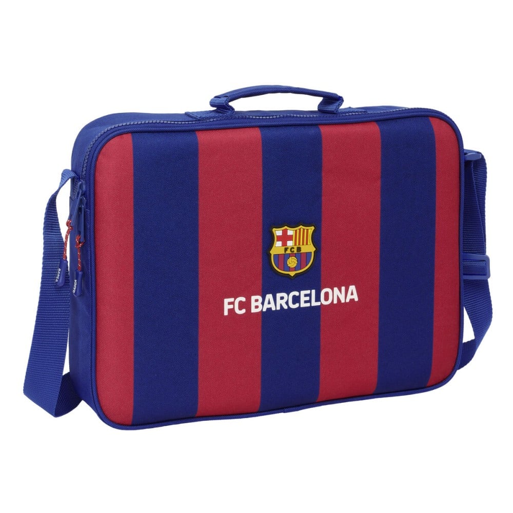 Cartable F.C. Barcelona 24/25 Bordeaux Blue marine 38 x 28 x 6 cm Portefeuille