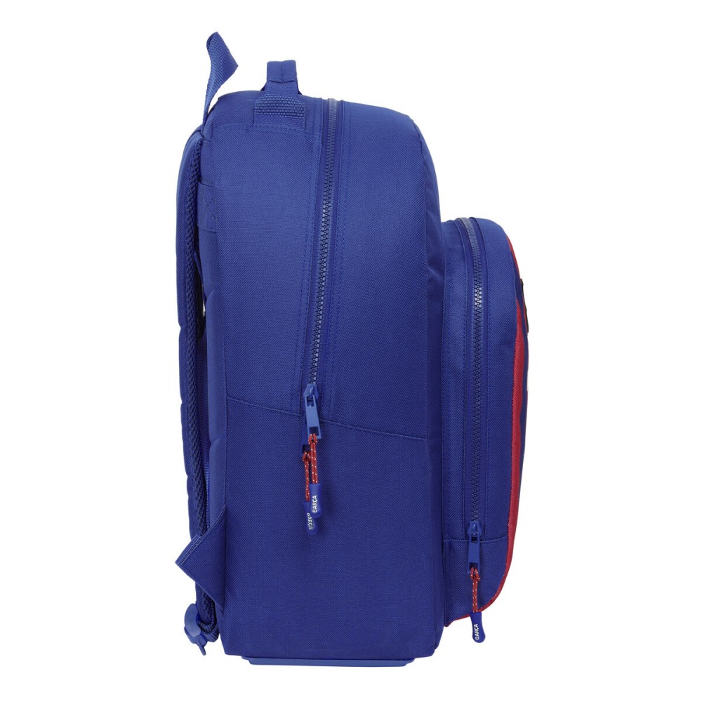 School Bag F.C. Barcelona 24/25 Maroon Navy Blue 32 x 42 x 15 cm