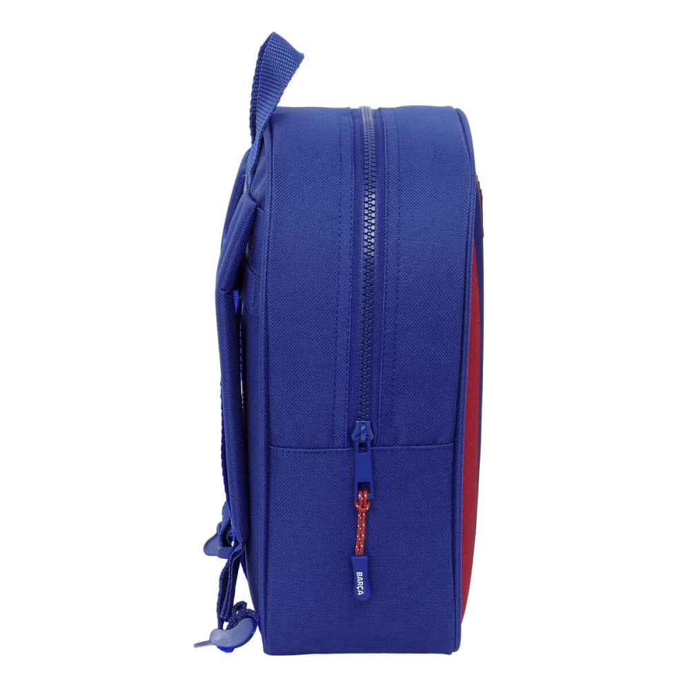 Cartable F.C. Barcelona 24/25 Bordeaux Blue marine 22 x 27 x 10 cm