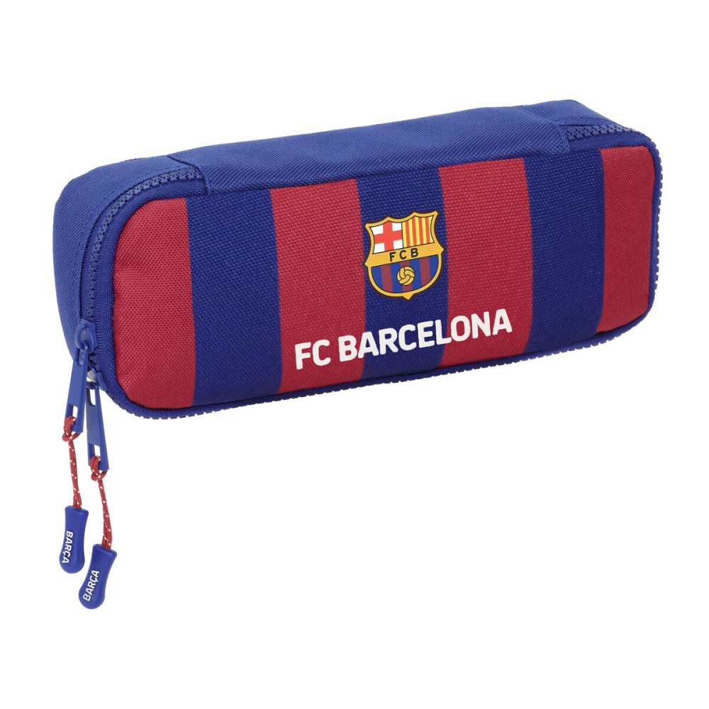 Allzwecktasche F.C. Barcelona 24/25 Granatrot Marineblau 22 x 5 x 8 cm