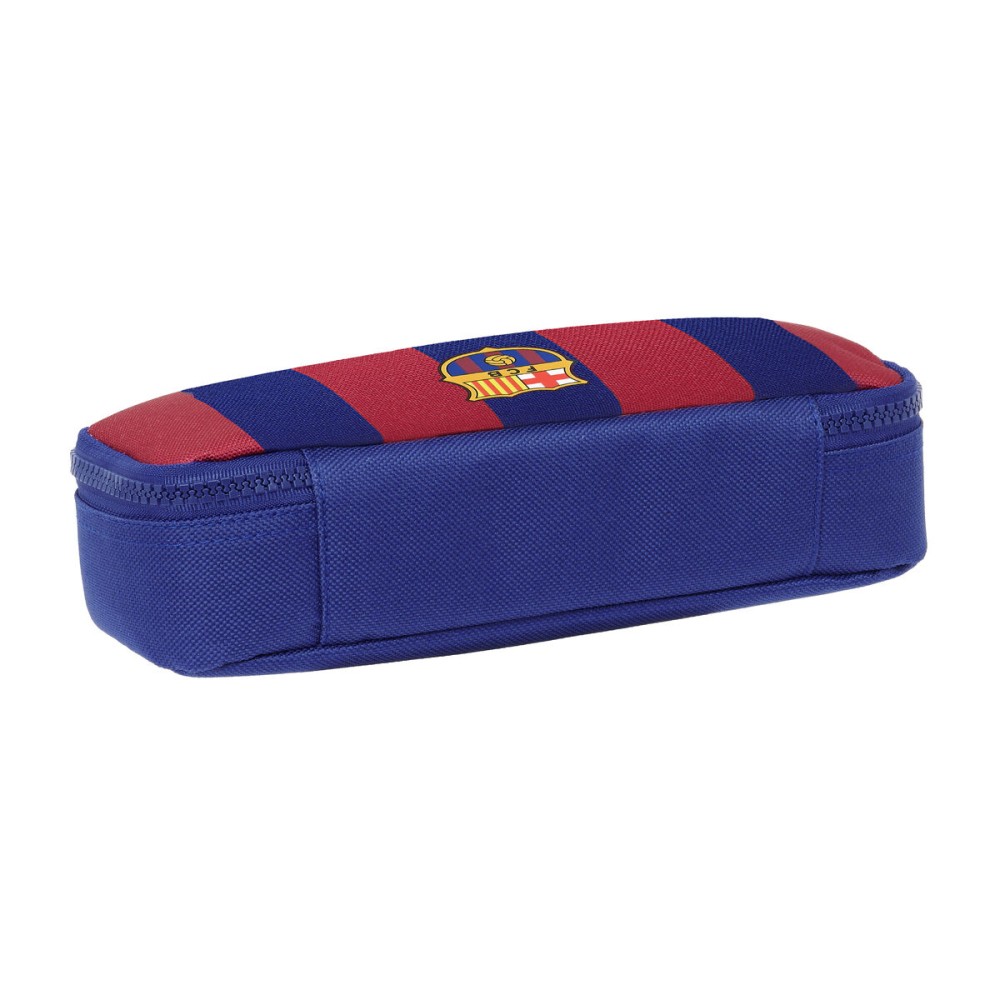 Allzwecktasche F.C. Barcelona 24/25 Granatrot Marineblau 22 x 5 x 8 cm