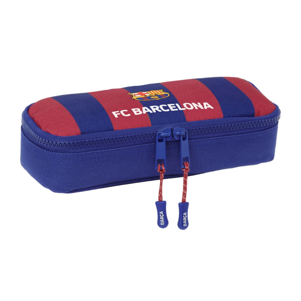 Allzwecktasche F.C. Barcelona 24/25 Granatrot Marineblau 22 x 5 x 8 cm