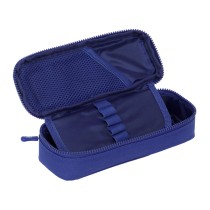 Allzwecktasche F.C. Barcelona 24/25 Granatrot Marineblau 22 x 5 x 8 cm