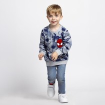 Children’s Sweatshirt without Hood Spider-Man Grey