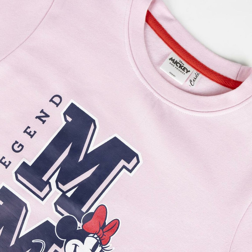 Jungen Sweater ohne Kapuze Minnie Mouse Rosa