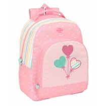 Schulrucksack BlackFit8 Globitos Rosa 32 x 42 x 15 cm