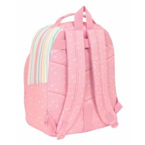 School Bag BlackFit8 Globitos Pink 32 x 42 x 15 cm