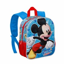 3D School Bag Mickey Mouse Karactermania Blue 26 x 11 x 31 cm