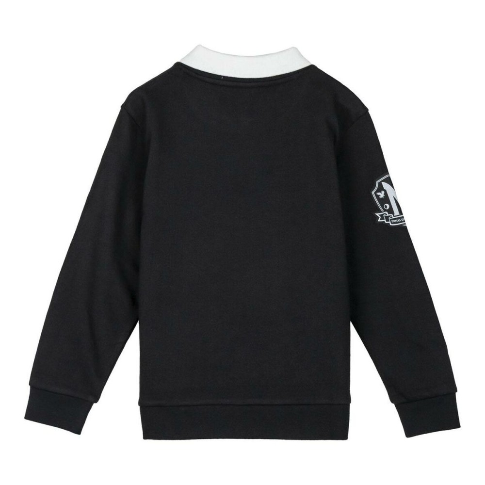 Children’s Sweatshirt without Hood Wednesday Dark grey