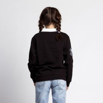 Jungen Sweater ohne Kapuze Wednesday Dunkelgrau