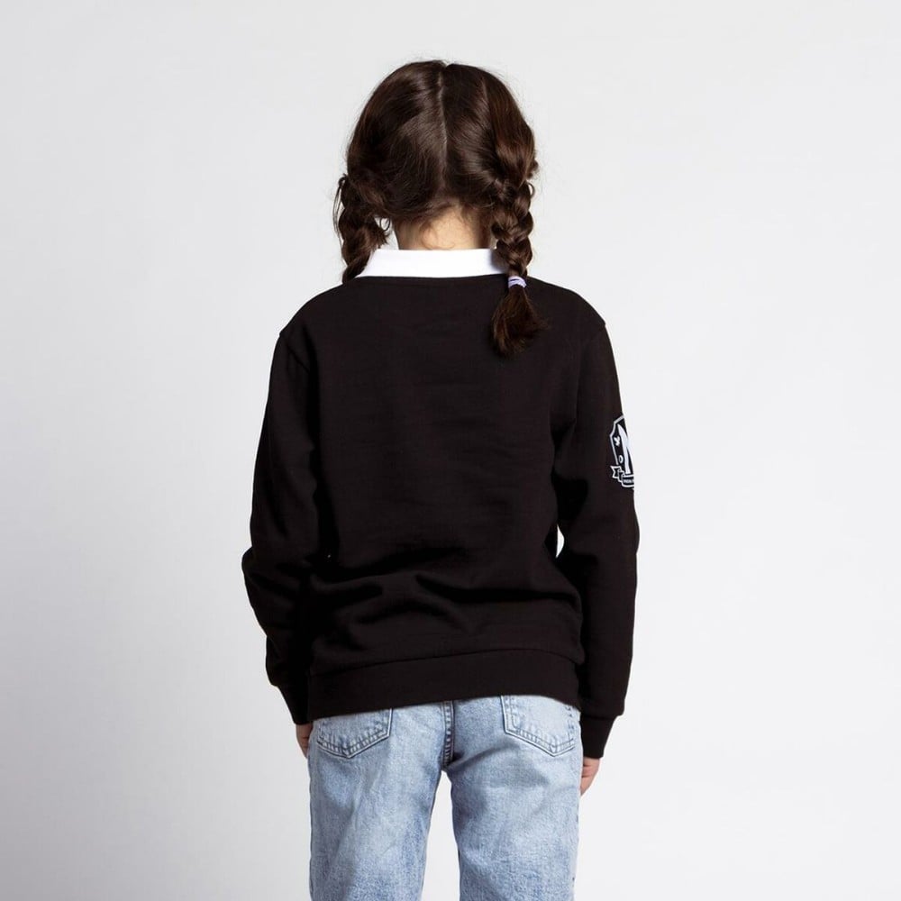 Sweat sans capuche enfant Wednesday Gris foncé